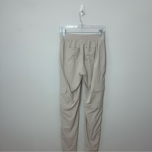 Athleta Chelsea Cargo Lined Pant Tan Tall - Picture 3 of 9